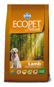 Ecopet Natural Lamb Medium Cibo Secco Per Cani Adulti Sacco 12Kg-2