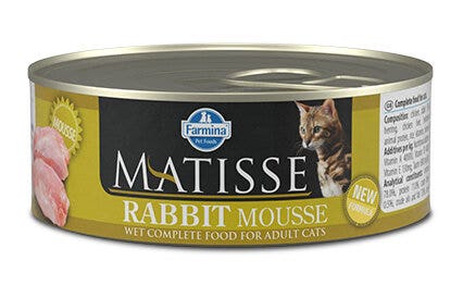 Matisse Cat Rabbit Mousse Per Gatti Adulti 300g-2