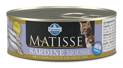 Matisse Cat Sardine Mousse Per Gatti Adulti 300g-2