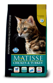 Farmina Matisse Pollo & Tacchino Cibo Secco Per Gatti 400g-2