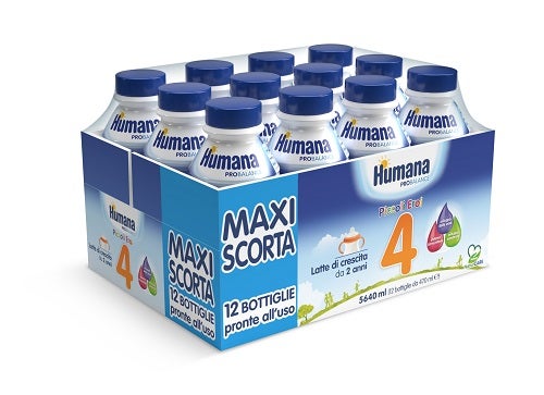 Humana 4 Probalance Latte Di Crescita Da 2 Anni 12x470ml-1