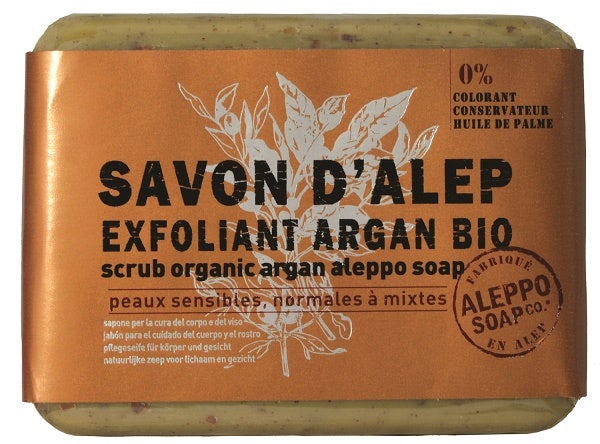 SAPONE ALEPPO ESFOL ARGAN 100G-2