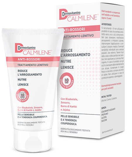 Dermovitamina Calmilene Trattamento Lenitivo Anti-Rossori Viso 40ml-2