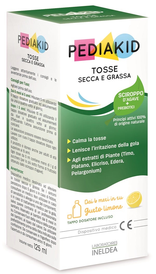 Pediakid Tosse Secca/Grassa Sciroppo 125ml-1