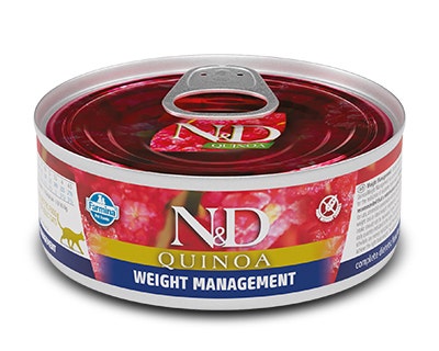 Farmina Natural & Delicious Quinoa Weight Management Per Gatti Adulti 80g-2