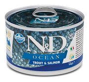 Farmina Natural & Delicious Ocean Mini Con Trota E Salmone Per Cani Adulti 140g-2