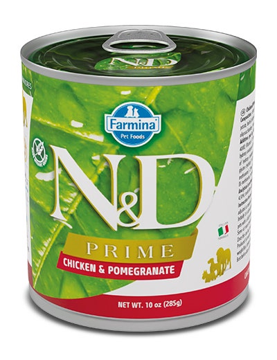 N&D DOG PRIME CHICK&POMEGR285G-2