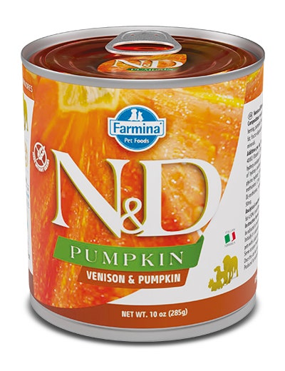 Farmina Natural & Delicious Pumpkin Con Cervo E Zucca Per Cani Adulti 285g-2