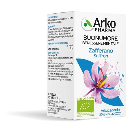 Arkopharma Buonumore Zafferano Bio 30 Capsule-1