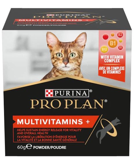 Purina Pro Plan Supplements Multivitamins+ Per Gatti Adulti 60g-2