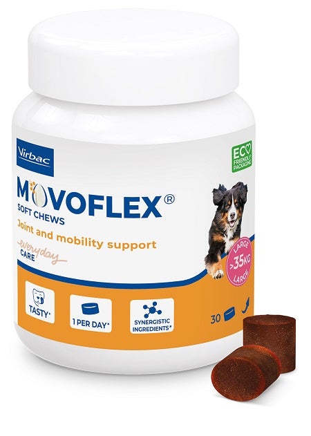 Vibrac Movoflex Soft Chews Per Cani Taglia L 30 Compresse Masticabili-2