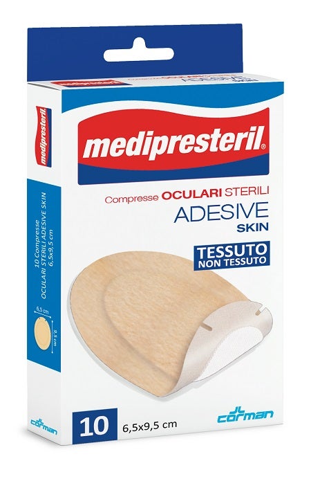 Medipresteril Compresse Oculari Sterili Adesive Skin 10 Pezzi-1