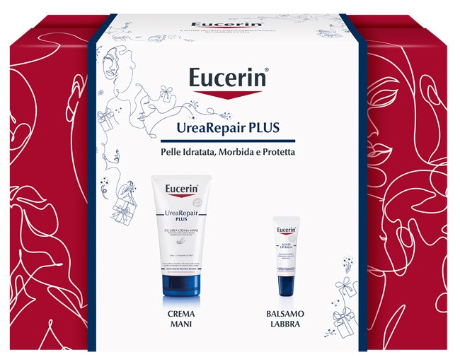 Eucerin Cofanetto UreaRepair Plus Crema Mani 75ml + Balsamo Labbra 10ml-2