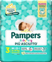 Pampers Babydry Taglia 3 Midi (4-9 Kg) 20 Pezzi-2