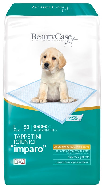 BeautyCase Tappetini Assorbenti Per Cani Taglia L 50 Pezzi 60x90cm-2