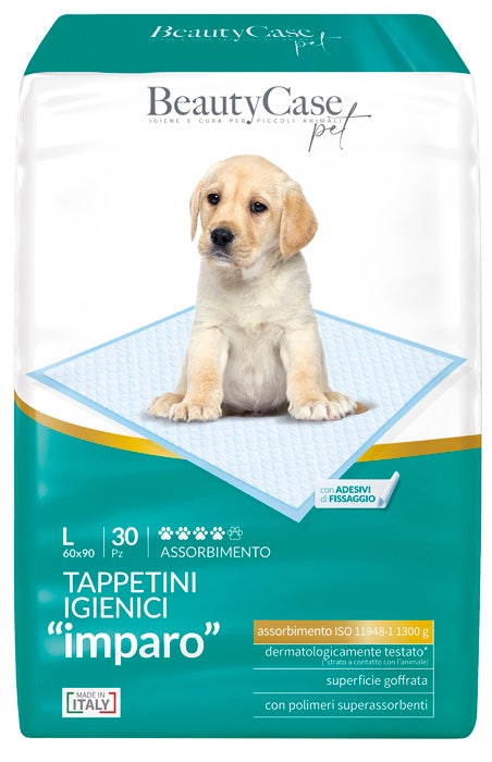 BeautyCase Tappetini Assorbenti Per Cani Taglia L 30 Pezzi 60x90cm-2