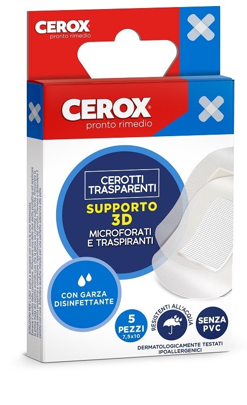 Cerox Supporto 3D Cerotti Trasparenti 7,5x10cm 5 Pezzi-2