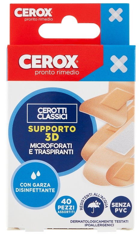 Cerox Supporto 3D Cerotti Classici 40 Pezzi Assortiti-2