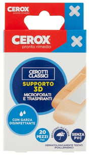 Cerox Supporto 3D Cerotti Classici 20 Pezzi 7x2cm-2