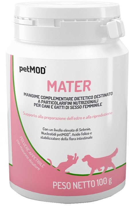 PetMod Mater Per Cani/Gatti Di Sesso Femminile Barattolo 100g-2