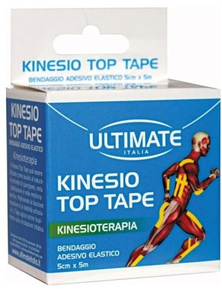 Ultimate Kinesio Top Tape Bendaggio Adesivo Elastico Fucsia 5cmx5m-2