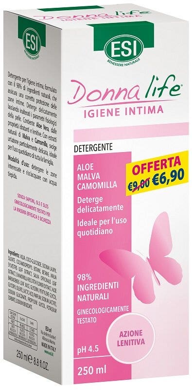 Esi Donna Life Igiene Intima Azione Lenitiva 250ml-1