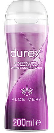 Durex Massage 2 In 1 Massaggio Corpo E Lubrificante Aloe Vera 200ml-2