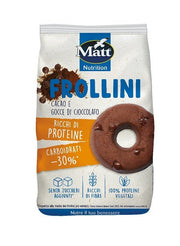 Matt Nutrition Frollini Cacao Gocce Di Cioccolato 200g-1