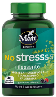 Matt No Stress Gummies 30 Pastiglie Gommose-2