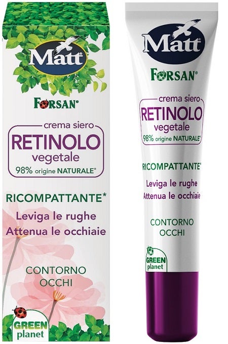 Matt Crema/Siero Retinolo Vegetale Ricompattante Viso 30ml-1