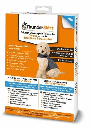 Ceva Thundershirt Dog Cappotto Per Cani Grigio Taglia XL-1