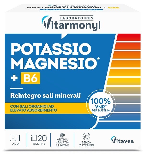 Vitarmonyl Potassio Magnesio + B6 20 Bustine-2