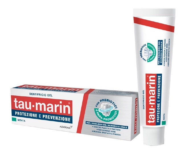 Taumarin  Protezione e Prevenzione Dentifricio Gel Menta 75ml-2