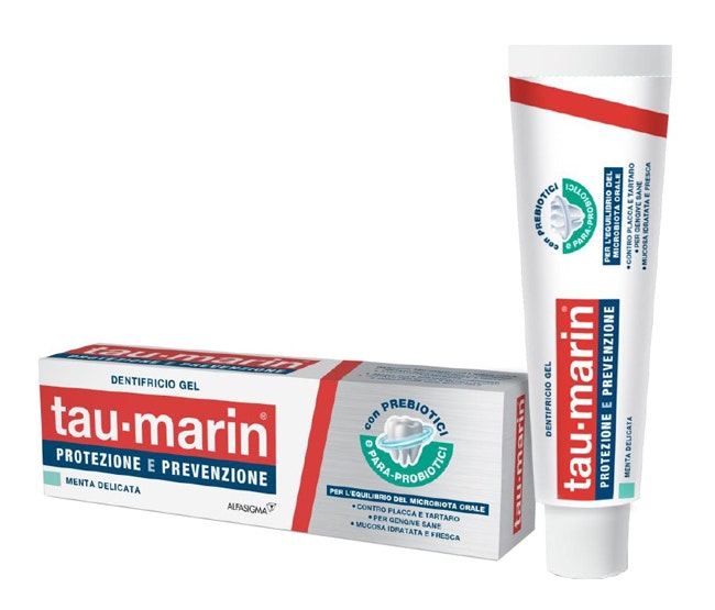 Taumarin  Protezione e Prevenzione Dentifricio Gel Menta Delicata 75ml-2