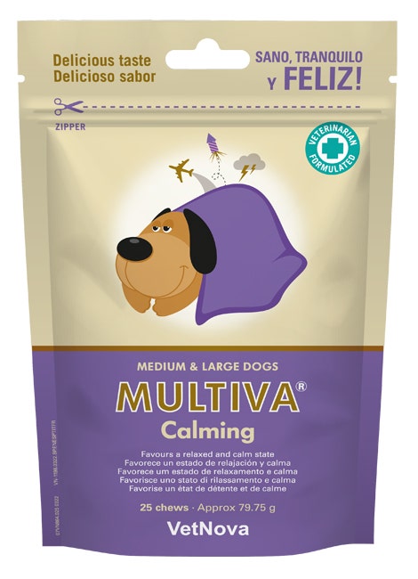 Vetnova Multiva Calming Medium&Large Dogs 25 Chews-2
