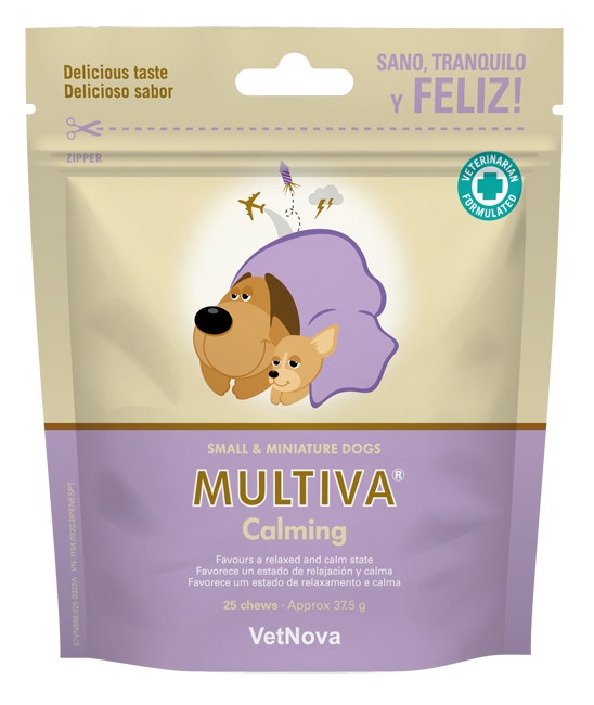 Vetnova Multiva Calming Small&Medium Dogs 25 Chews-2