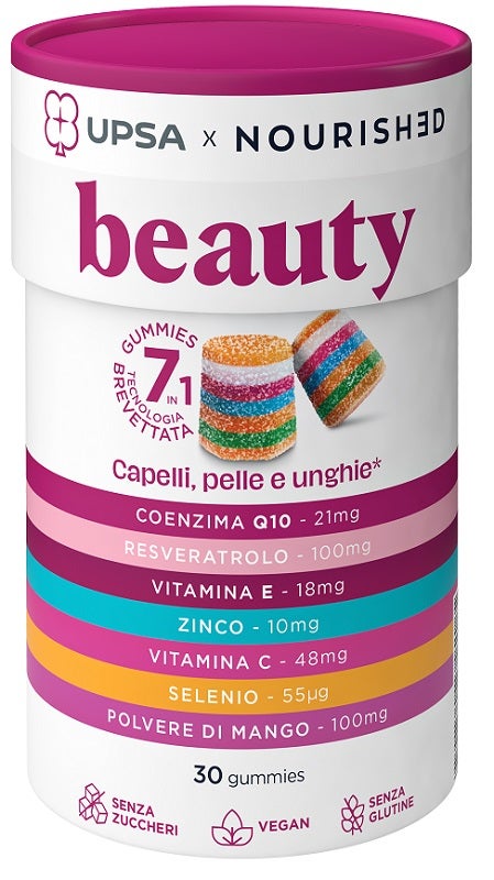 Upsa X Nourished Beauty 30 Gummies-1