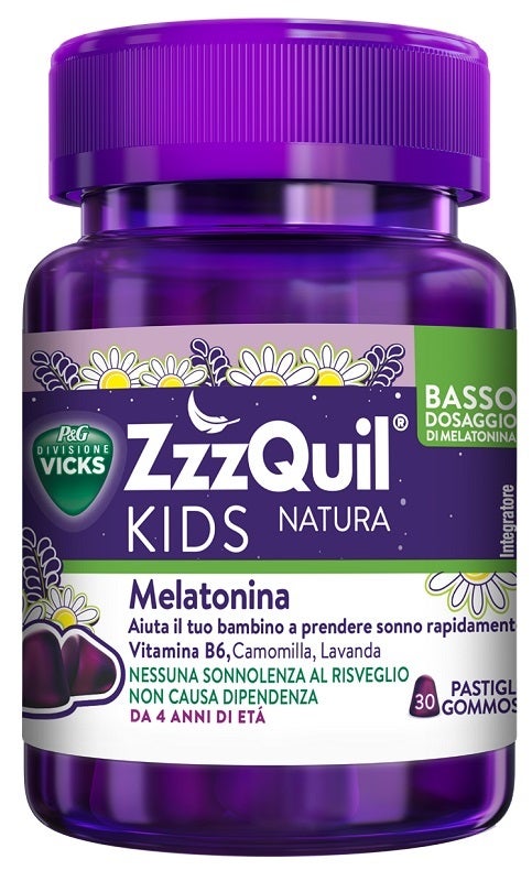 Vicks Zzzquil Kids Natura 30 Pastiglie Gommose-2