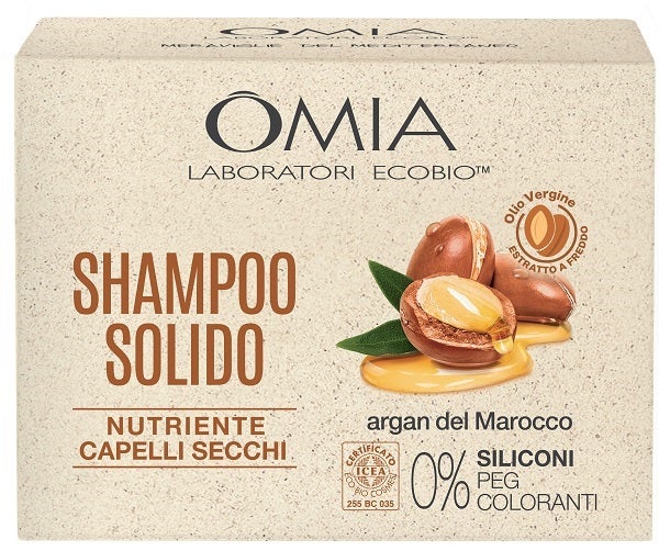 Omia Hair Care Shampoo Solido Argan Del Marocco 50g-2