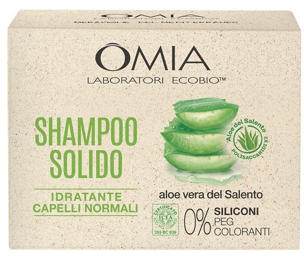 Omia Hair Care Shampoo Solido Aloe Del Salento 50g-2