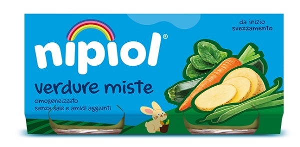 Nipiol Omogeneizzato Verdure Miste 2x80g-3