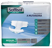 Soffisof Pannoloni A Mutandina Air Dry Super Taglia Media 15 Pezzi-2