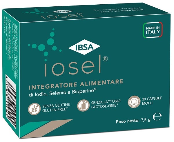 Ibsa Iosel Integratore 30 Capsule Molli-2
