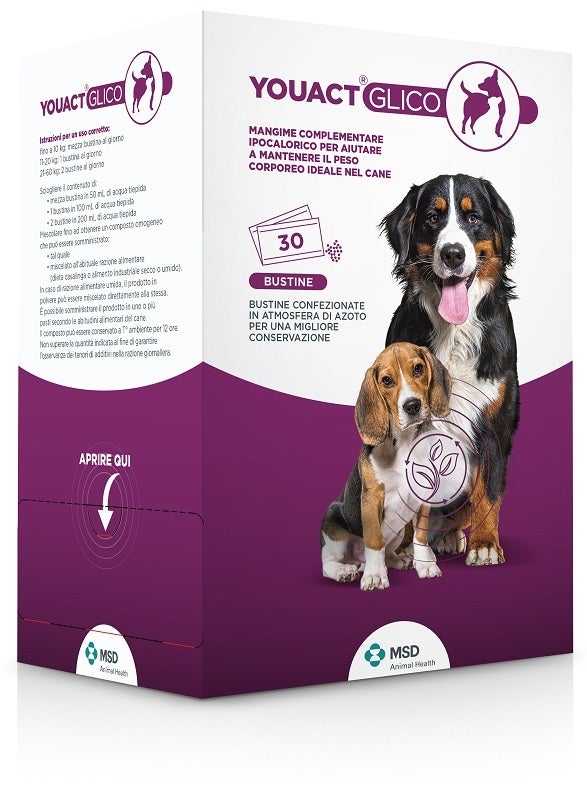 Msd Animal Health Youact Glico Per Cani 30 Bustine-2