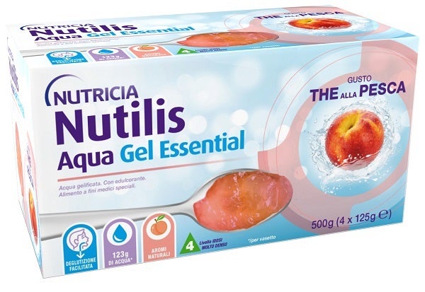 Nutricia Nutilis Aqua Essential Gel The Alla Pesca 4x125g-2