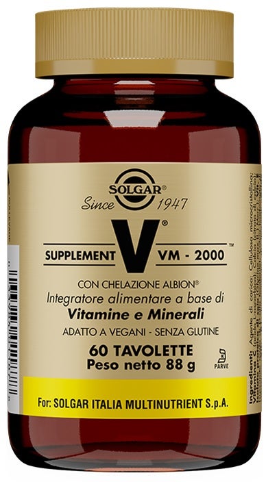 Solgar Supplement Vm 2000 60 Tavolette-2