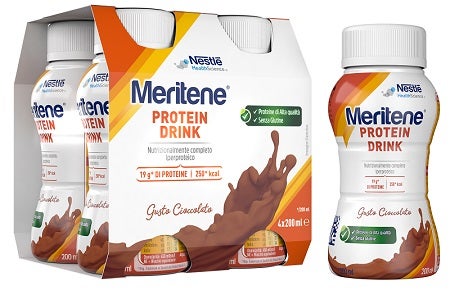 Meritene Drink Gusto Cioccolato 4 Pezzi Da 200ml-1