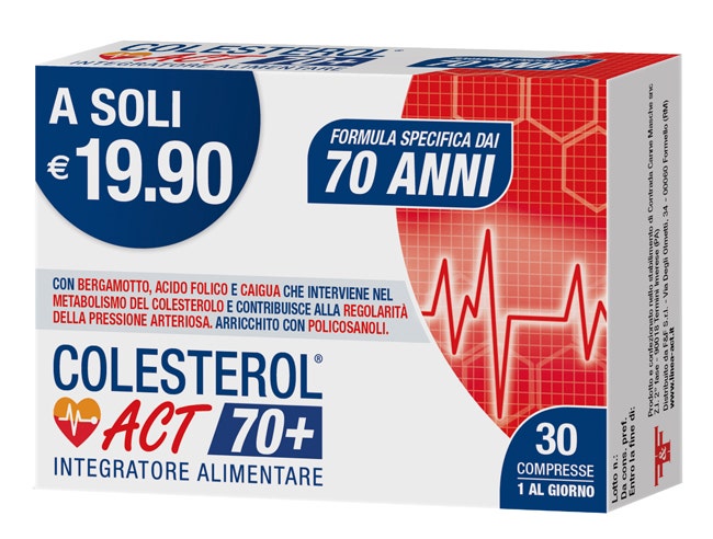 Colesterol Act 70+ 30 Compresse-1