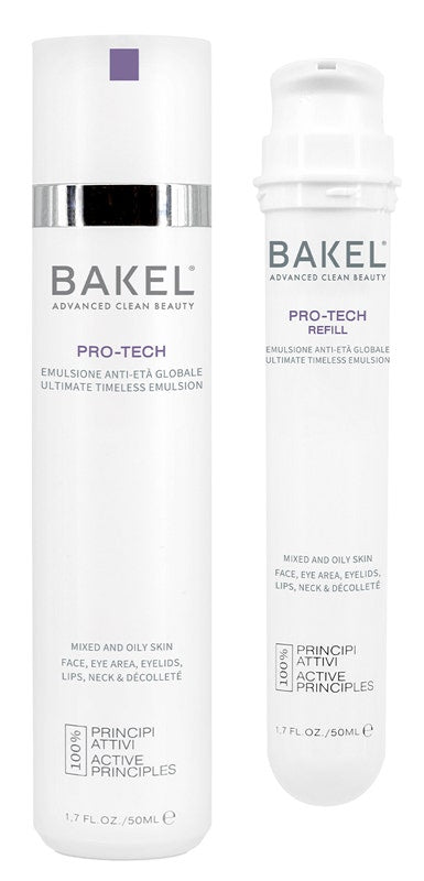 Bakel Pro-Tech Case&Refill Emulsione Anti-età Globale Per Pelle Da Mista A Oleosa 50ml-2