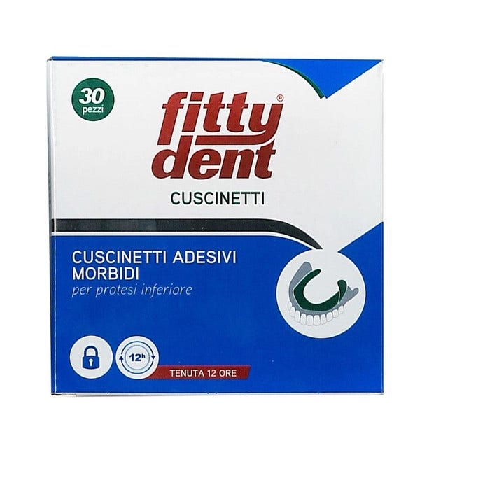 Fittydent Cuscinetti Adesivi Per Protesi 30 Pezzi -2